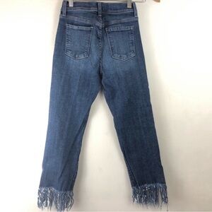 Pistols fringe blue jeans denim size 26